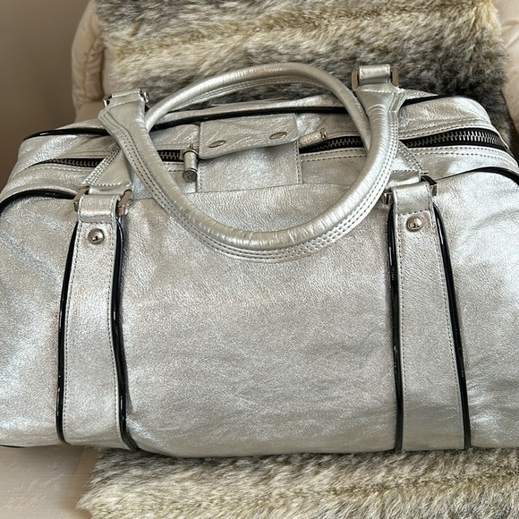 Dolce and Gabbana Metallic Travel Bag - Picture 4 of 13